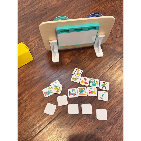 Lovevery Daily Helper Magnetic Chore Wooden Board Chart From Connector kit - Picture 2 of 6